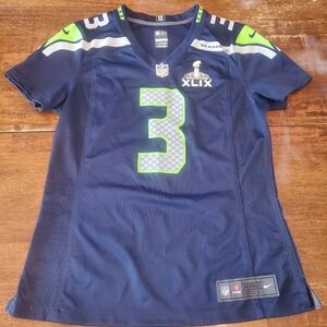 NFL Seahawks Russell Wilson Jersey Top